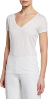 Thumbnail for your product : Skin Easy V-Neck Cotton Tee