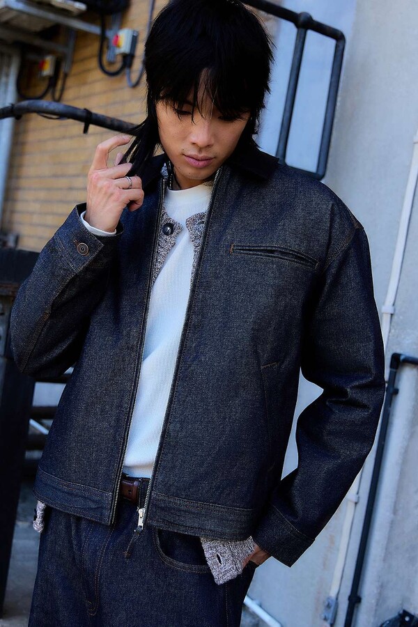 Mens Indigo Denim Jacket ShopStyle UK - Main Image