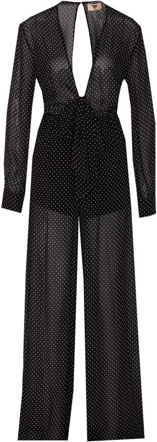 Polka Dot Jumpsuit ShopStyle CA