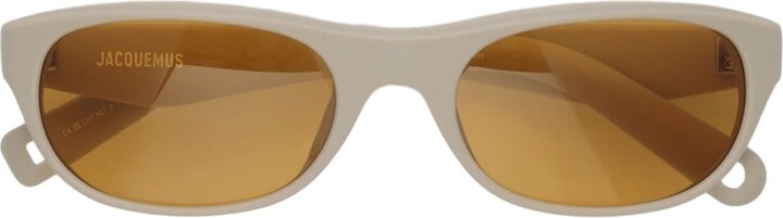 Jacquemus Oval Frame Sunglasses