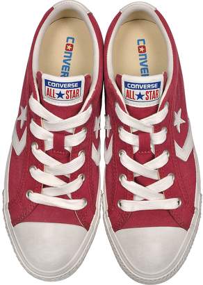 Converse Limited Edition Red Star Player Distressed Ox Canvas Men's Sneakers