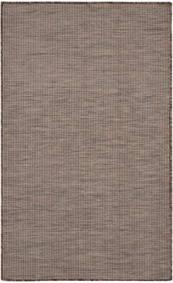 Abbeyville Power Loom Brown Indoor/Outdoor Use Rug