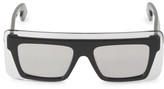 Thumbnail for your product : Kenzo 53MM Rectangular Plastic Sunglasses