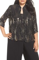 Thumbnail for your product : Alex Evenings Sequined Twinset