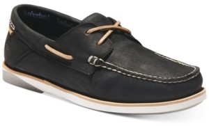 timberland men's piper cove fg boat shoe