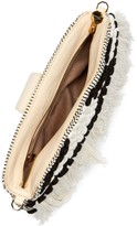 Thumbnail for your product : Louise et Cie Fae Woven Fringe Convertible Clutch