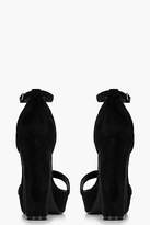 Thumbnail for your product : boohoo Womens Grace Wide Fit Platform Two Part Heel