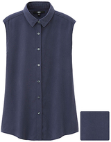 Thumbnail for your product : Uniqlo WOMEN Rayon Sleeveless Blouse