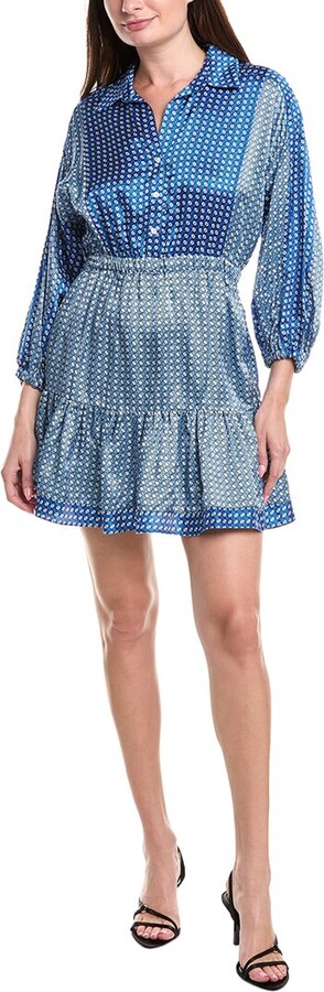 Sandro Balloon Sleeve Mini Dress