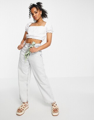 abercrombie square neck top