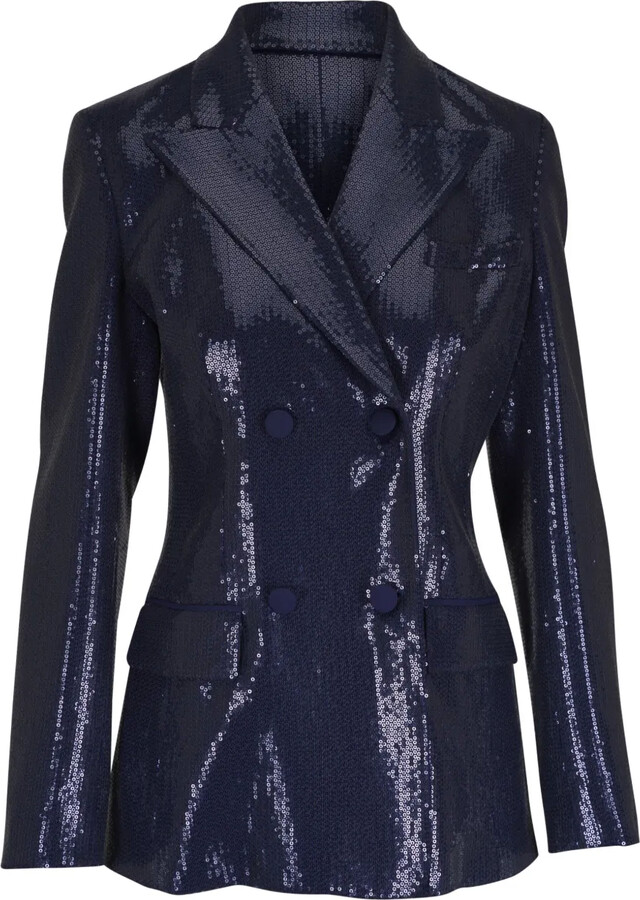 Michael Kors Collection Sequin-Embroidered Blazer
