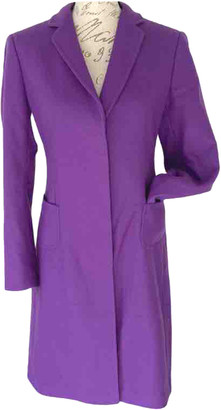 Non Signã© / Unsigned Purple Wool Coats