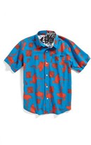Thumbnail for your product : Volcom 'Pops' Short Sleeve Sport Shirt (Little Boys & Big Boys)