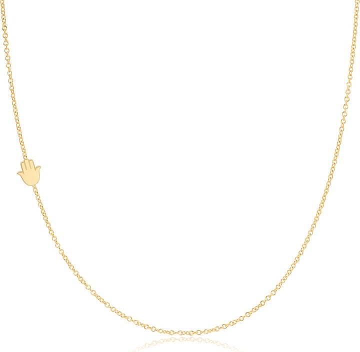 Chain Extender Necklace | Color: 14K Yellow Gold | Size: 4 by Maya Brenner