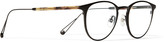 Thumbnail for your product : Garrett Leight California Optical Oxford Round-Frame Titanium and Acetate Optical Glasses