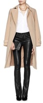 Thumbnail for your product : Nobrand 'Remy' lamb leather skinny wide leg pants
