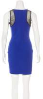 Thumbnail for your product : Mason Mesh-Paneled Bodycon Dress w/ Tags