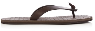 Bottega Veneta Leather flip-flops