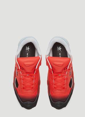 Adidas By Raf Simons Replicant Ozweego Sneakers in Red