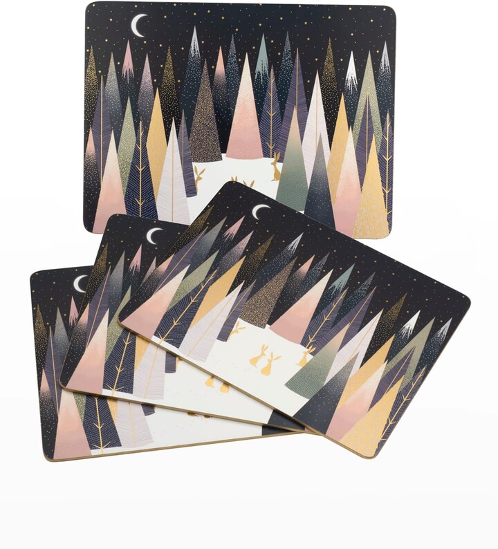 Sara Miller Frosted Pines Placemats, Set of 4 ShopStyle