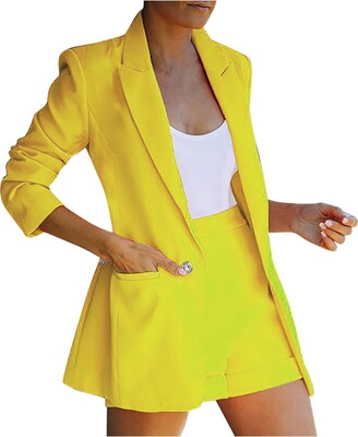 AMhomely Women's Suits Blazers Piece Outfits Sale UK Womens