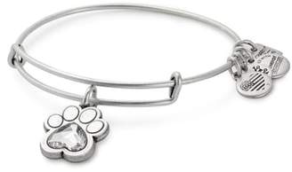 Alex and Ani Prints of Love Adjustable Wire Bangle