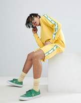 Thumbnail for your product : Converse Shorts With Taped Side Stripes In Yellow 10007589-A03