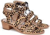 Thumbnail for your product : Loeffler Randall Timna Cheetah Haircalf Gladiator Sandal