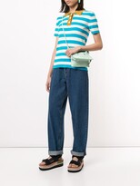 Thumbnail for your product : Sunnei Striped Polo Shirt