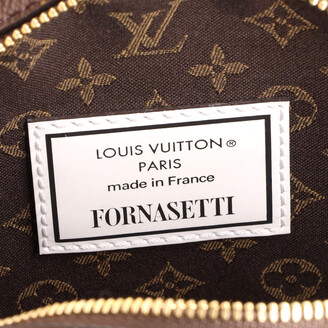 Louis Vuitton Brown, Pattern Print Trousse Wapity Pouch