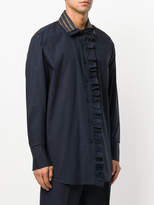 Thumbnail for your product : Wooyoungmi double collar ruffled shirt