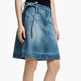 Thumbnail for your product : James Perse A-Line Denim Skirt
