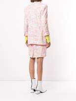 Thumbnail for your product : Geometric Tweed Collarless Skirt Suit