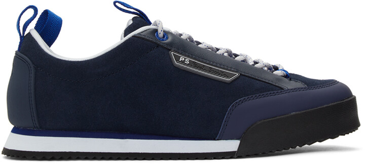 Paul Smith Navy Fuji Sneakers ShopStyle Trainers Athletic Shoes