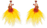 Thumbnail for your product : Ranjana Khan Passerine-Y Feather Drop Earrings