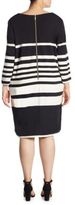 Thumbnail for your product : Joan Vass Striped Cotton Dress