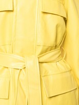 Thumbnail for your product : Apparis Faux-Leather Trench Coat
