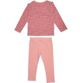 Thumbnail for your product : Juicy Couture Junior Girls Juicy Leopard Star T-Shirt & Leggings Set Rose Quartz