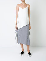 Thumbnail for your product : Bassike shoestring asymmetric camisole