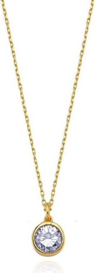 Linya Jewellery Purple Cosmic Chain Zodiac Necklace Lilac Birthstone