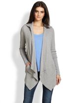 Thumbnail for your product : Splendid Draped Hooded Thermal Cardigan