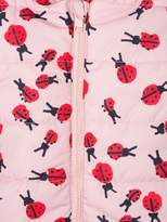 Thumbnail for your product : Stella McCartney Kids Ladybird print snowsuit