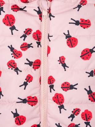 Stella McCartney Kids Ladybird print snowsuit