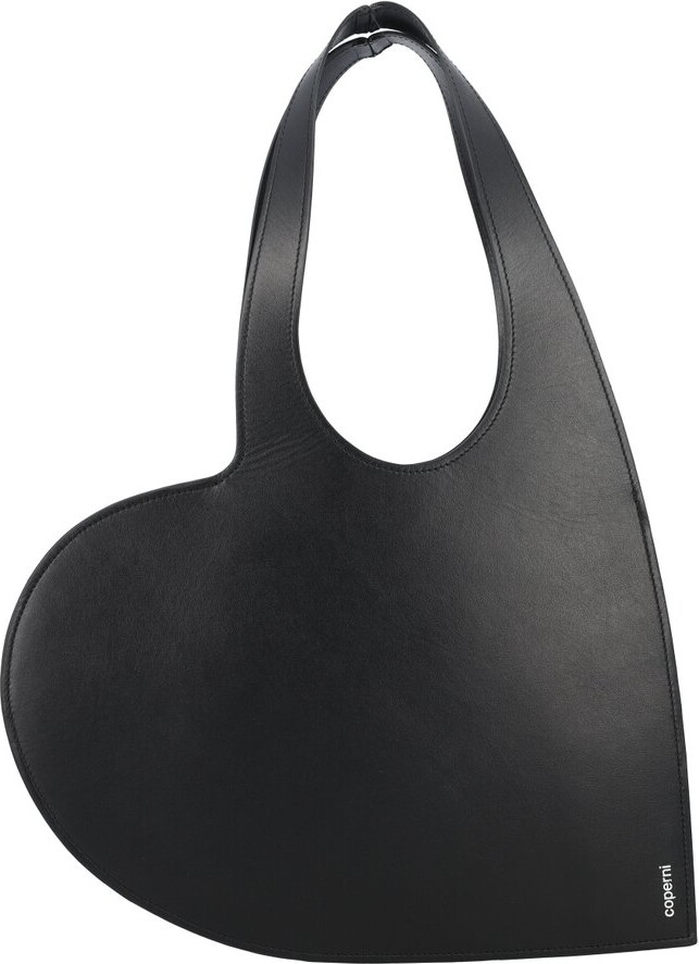 Coperni Heart Logo Printed Mini Tote Bag
