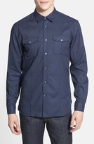 Thumbnail for your product : John Varvatos 'Luxe' Slim Fit Dobby Sport Shirt