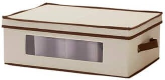 Household Essentials Glassware Storage Box in White