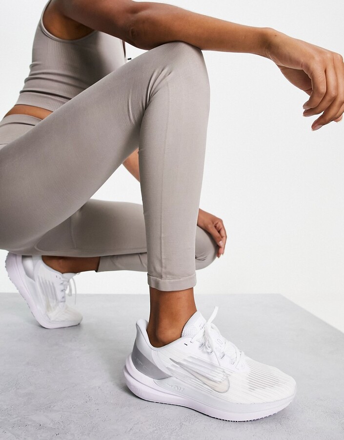 Nike Women's White Running Shoe | ShopStyle