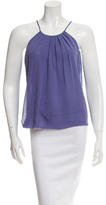 Thumbnail for your product : Robert Rodriguez Pleated Sleeveless Top