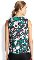 Thumbnail for your product : Marni Bright-Print Cotton Poplin Top