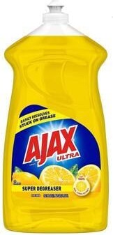 Colgate-Palmolive Ajax Ultra Super Degreaser Dish Soap Lemon Scent 52 fl. oz. (149861)